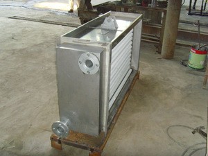 Drinking Water Evaporator parts SUS Stainless Steel Pipes Alu fin tubes heat exchanger for Food Sterilizer