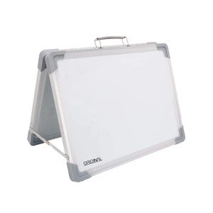Dry Erase Board 12x16 Inches Magnetic Portable Double-Sided Foldable Desktop Whiteboard