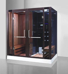 dry sauna steam bath shower/sliding door sauna room