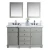 Import Dubai Dual Sink Decorative Bathroom Mirror Vanity Cabinets from China