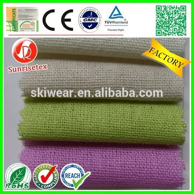 Durable washable wholesale hemp fabric factory