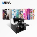 DX8 Head 1440dpi Economic CMYK White Spot Color Phone Case USB Pen Golf UV Printer A3 Cama Plana Sino Color UF-300C