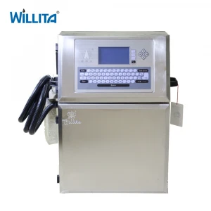 Easy coding automatic time expiry date pigment logo jet code inkjet printer for eggs