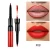 Import Easy to Color Long Lasting Waterproof Vegan Matte Lipstick and Lip Liner 2 in1 Set from China
