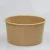 Import 100% Eco-friendly PLA/PE coating brown kraft paper salad bowl with lids from China