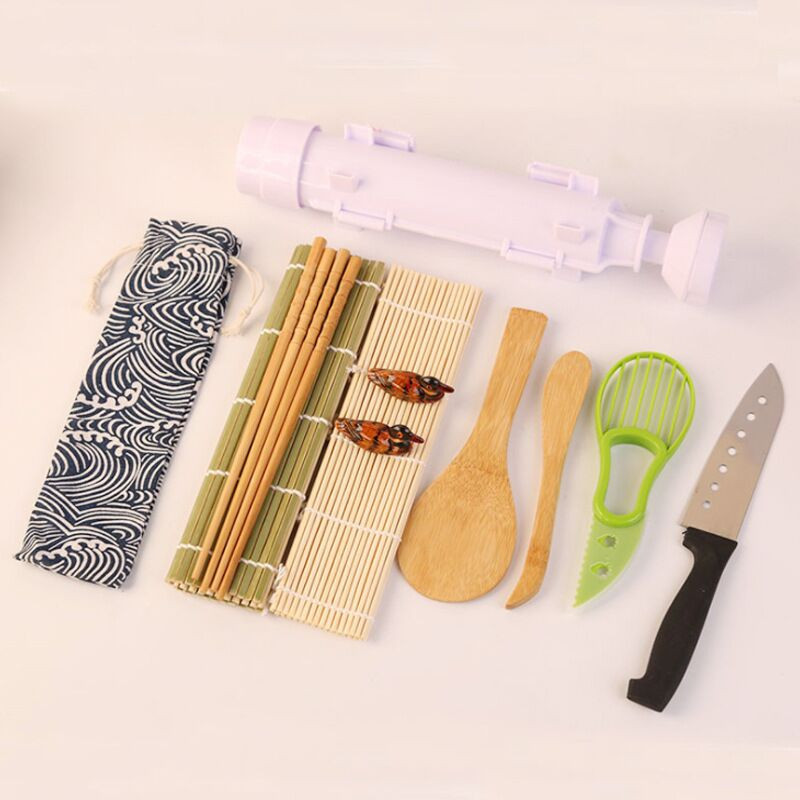 Sushi Making Tools Buy Eco-friendly Sushi Making Tool Set With Bazooka Operation Diy Sushi ...