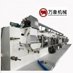 Economic Automatic Full-Servo Sanitary Napkin Paper Making Machine For Sale