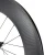 Import edge bicycle chopper dimple surface carbon wheelset 88mm fat bike wheels aero spoke clincher from China