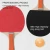 Import Elastic Soft Shaft Table Tennis Trainer Practice Machine Adjustable Ping-pong Exercise Set with Wood rackets ABS Balls from China