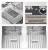Import Electric double tank deep fryer commercial stainless steel double deep fryer from China
