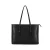 Import Elegant PU leather black women hand bag ladies tote shoulder handbag from China