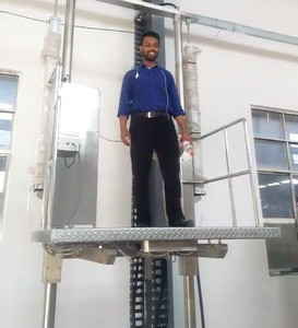 elevator slaughter platform hydraulic for abattoir hoisting machine