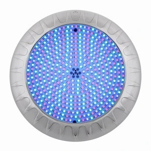 Embedded stainless steel 18W white RGB swimming pool lights