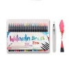 EN71 20/24 colors  marker pen set watercolor brush pen