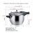Energy-saving quick cooking hot sale  SUS304 Stainless Steel with Competitive price Pressure Cooker 6 Litres with color box