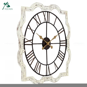 European design Roman numerals wall decorative clock
