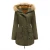 Import European Size Oversize Velvet Cotton Coat Hooded Fur Collar Winter Warm Jacket Plus Size Womens Padded Jacket Coat from China