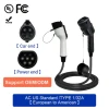 EV Accessories Eu To Us Ac Portable Ev Charger Extension Cord 240V 32A Mobile  Ev Car Charging Cable