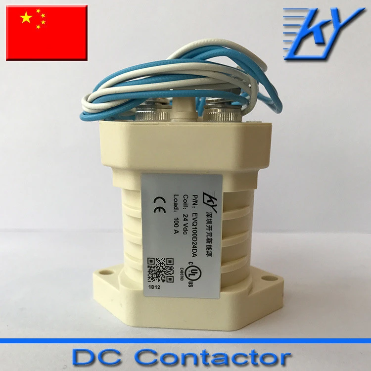 EV charging high voltage 12-900V 100A dc contactor