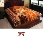 excess inventory knitted blanket retro plaid flannel blanket