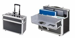 Factory case hard equipment instrument aluminum carrying case with locks