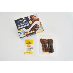 Factory Direct  (2) 3/4oz Luke's Lobster Tails w/Lemon Garlic Marinade in a skin-packed tray