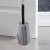 Import Factory Direct Heavy Natural Stone Door Stop Black Marble Door Stopper with Leather Handle from China