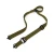 Import Factory direct sale Rifle Gun Tactical Sling Adjustable  Spring Rope sling gun sling from China