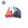 Factory direct sales side bulb coextruded rubber profile with metal insert