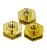 factory direct saling brass pressure knurled rivet nut