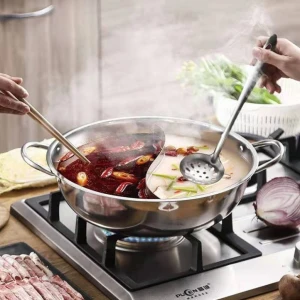 Factory Direct Selling Stainless Steel Shabu Yuanyang Wonderful Hotpot Instant Hot Pot