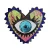 Import Factory Direct Sew On Type Decorative Eye Patch Big Eyes Sequin Patches from China