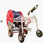 Factory directly large hose  farm Sprinkler Irrigation system  Machine With Travelling Big Rain Gun