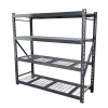 Factory made industrial warehouse store home garage metal frame 4 5 layer shelf storage rack
