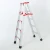 Import Factory new product aluminum alloy round joint herringbone ladder unique design step ladder from China