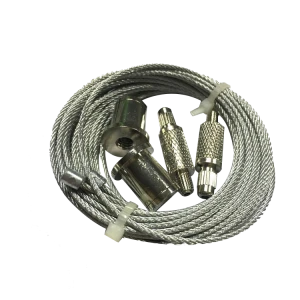 Factory price 304 stainless steel wire rope cable system for Led panel