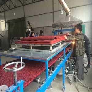 Factory price pvc coil car mat machine/pvc floor mat production line