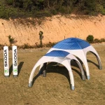Factory Price  Sealed  Waterproof Gazebo  Dome Air Tent Advertising Inflatables For Outdoor Camping