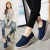 Import Factory price suede leather platform loafer shoe classic women loafers slip on height increasing shoes for girls from China