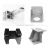 Import factory price wholesale custom kitchen aluminium alloy parts kitchen aluminum metal accessories from China