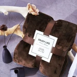 Factory Price Wholesale Soft Winter Thick Throw Fleece Flannel Blanket
