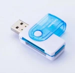 Factory Prices promotional logo printing memory sd card reader cheaper