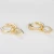 Import Factory Sale Good Quality 18K Gold Plating 925 Sterling Silver fashion womens hoop Earrings from China