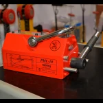 Factory Sales Portable Crane Magnetic Lifter 600kg Steel Plate Large Suction Magnetic Lifting Chuck Permanent Magnet Lifter
