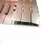 Factory supply SS304 Flat Top Conveyor Chain Straight plates belt chains flat top chain