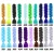 Import Factory Wholesale 100g 24inches Synthetic Hair Extension, Ombre Synthetic Braiding Hair from China