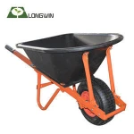 Factory wholesale heavy duty power wheel barrow wheelbarrow construction