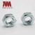 Import Factory wholesale Zinc Plated Carbon M8 Steel UNC Hex Steel Nuts from China