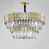 Fancy Modern Vintage Metal  Hanging crystal lamp  Indoor Home Hotel Decorative Chandelier Light