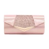 Fashion Dinner Package PU Sequins Cosmetic Bag Evening Bag